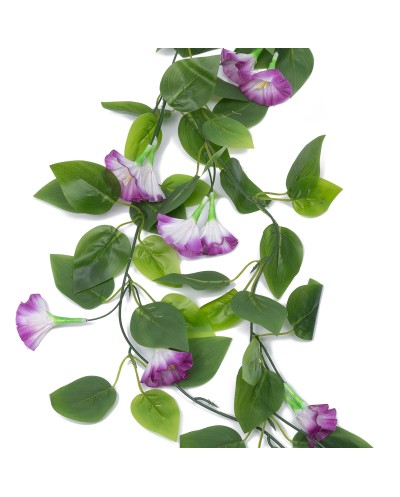 GloboStar® Artificial Garden MORNING GLORY GARLAND 21152