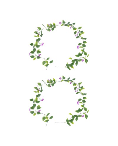 GloboStar® Artificial Garden MORNING GLORY GARLAND 21152