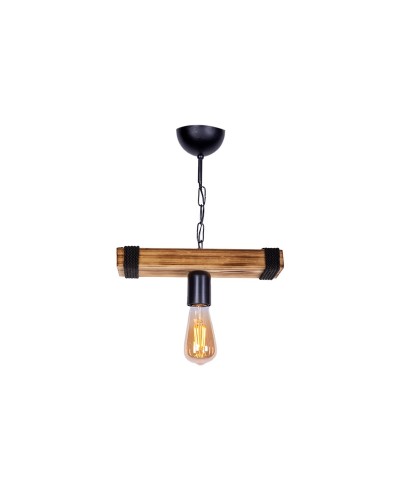 GloboStar® GLISTER 201-0001 Vintage Κρεμαστό Φωτιστικό Ράγα