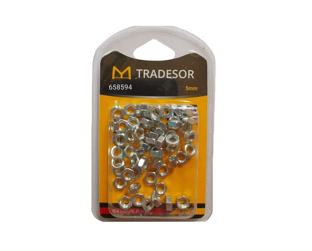 Σετ 50Χ - Παξιμάδια - 5mm - 658594 Σετ 50Χ - Παξιμάδια - 5mm - 658594