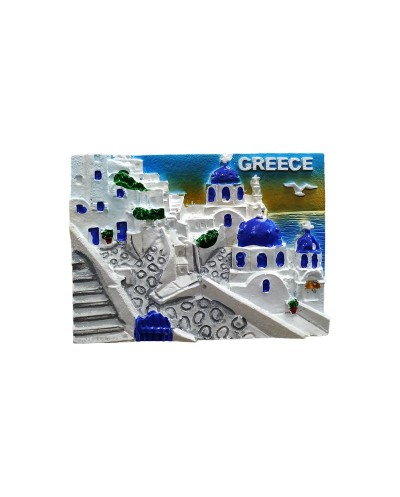Tουριστικό μαγνητάκι Souvenir – Σετ 12pcs - Resin Magnet - 678264