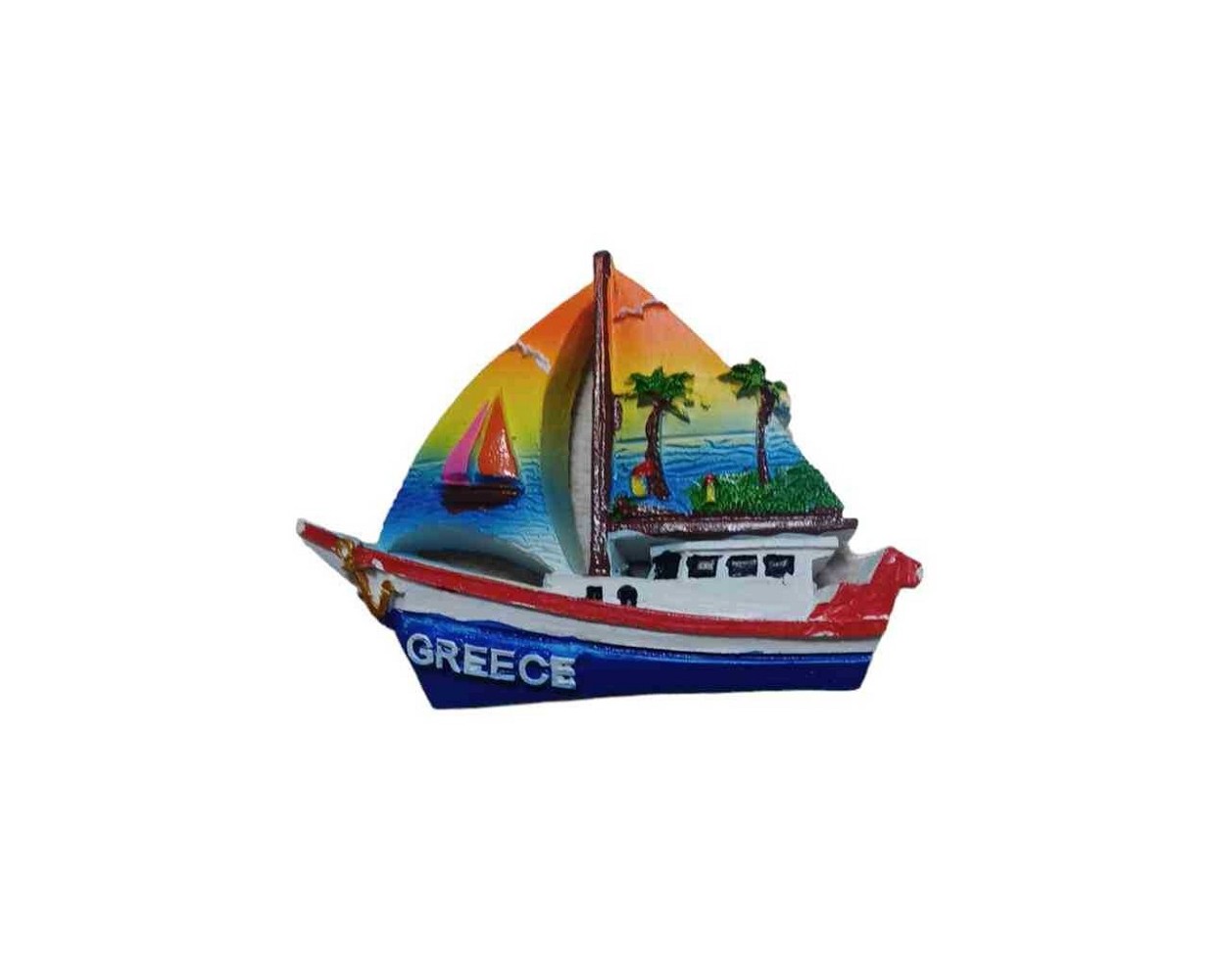 Tουριστικό μαγνητάκι Souvenir - Σετ 12pcs - Greece - 678338