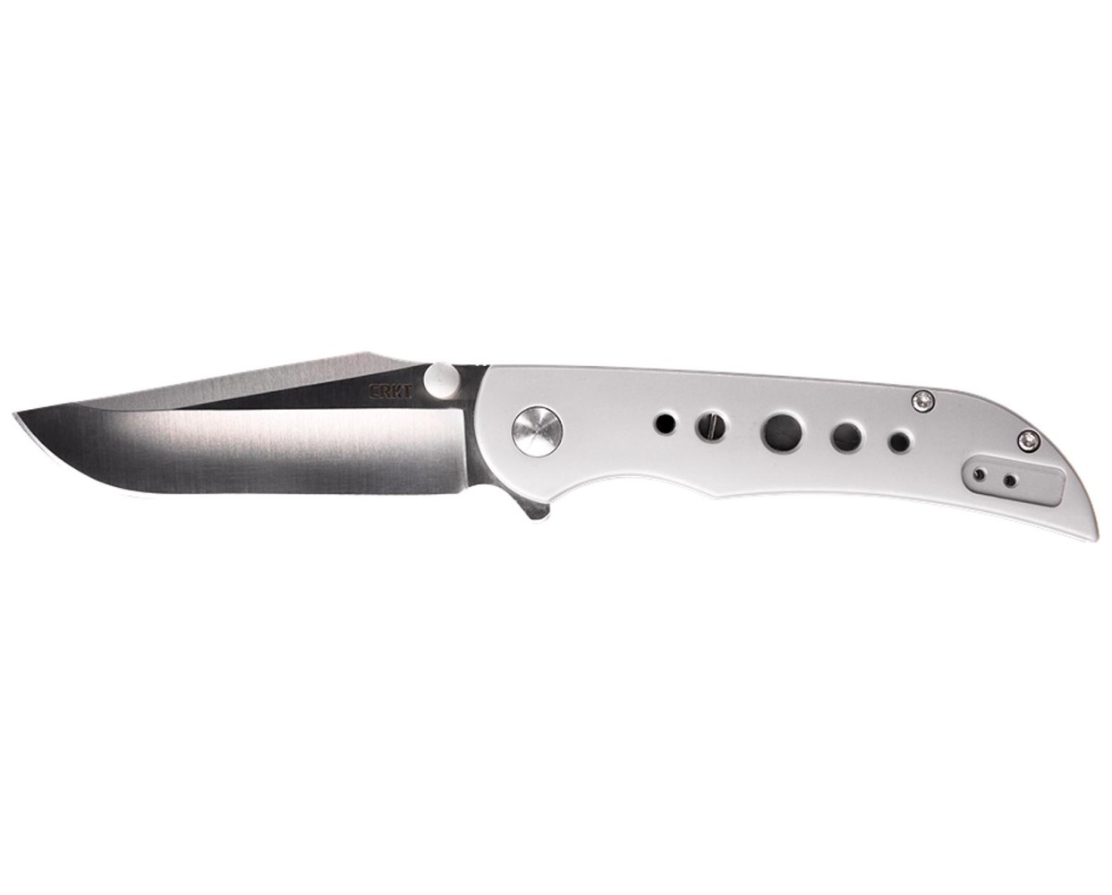 CRKT Oxcart Silver