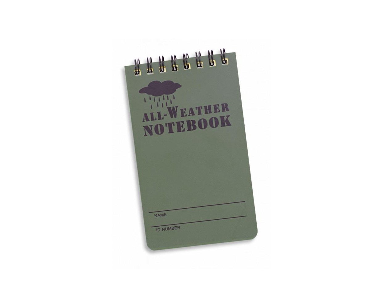 Waterproof notebook 12.1 * 7.6.