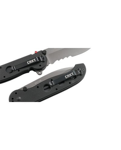 CRKT M21-14G BLACK G10 W/VEFF SERRATIONS