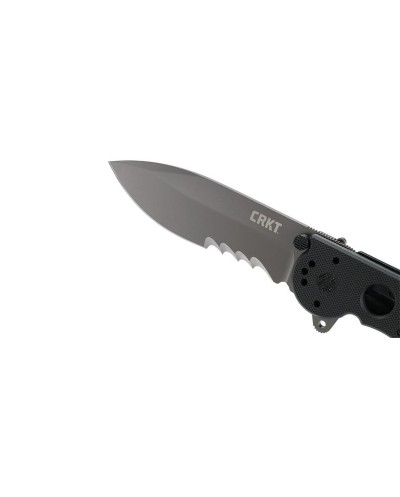 CRKT M21-14G BLACK G10 W/VEFF SERRATIONS