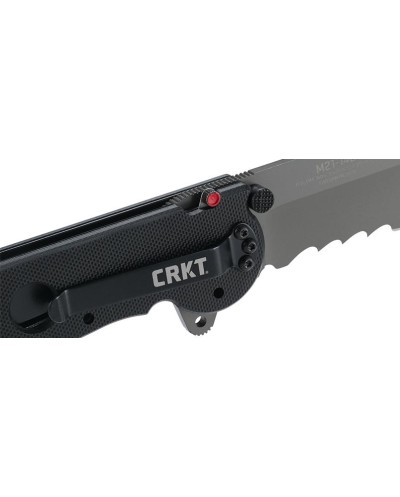 CRKT M21-14G BLACK G10 W/VEFF SERRATIONS