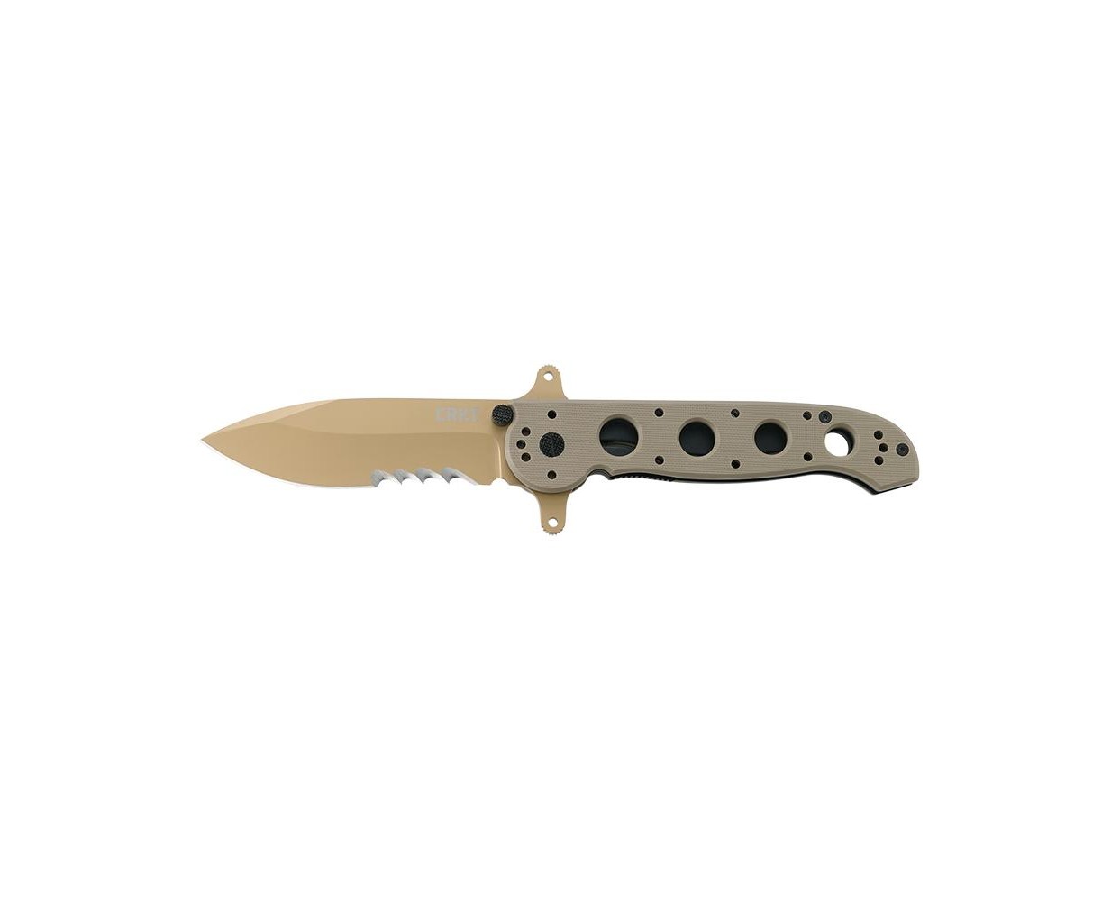 CRKT M21-14DSFG SPECIAL FORCES DROP POINT W/VEFF SERRATIONS