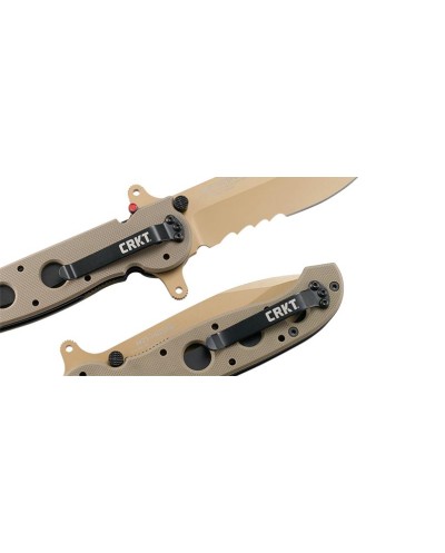 CRKT M21-14DSFG SPECIAL FORCES DROP POINT W/VEFF SERRATIONS