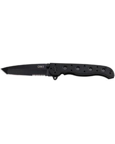 CRKT M16-10KZ TANTO BLACK W/TRIPLE POINT SERRATIONS