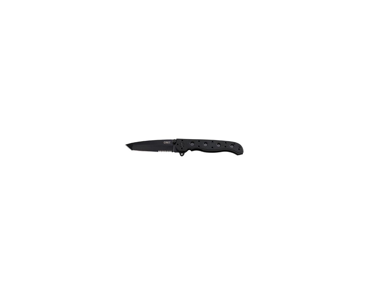 CRKT M16-10KZ TANTO BLACK W/TRIPLE POINT SERRATIONS