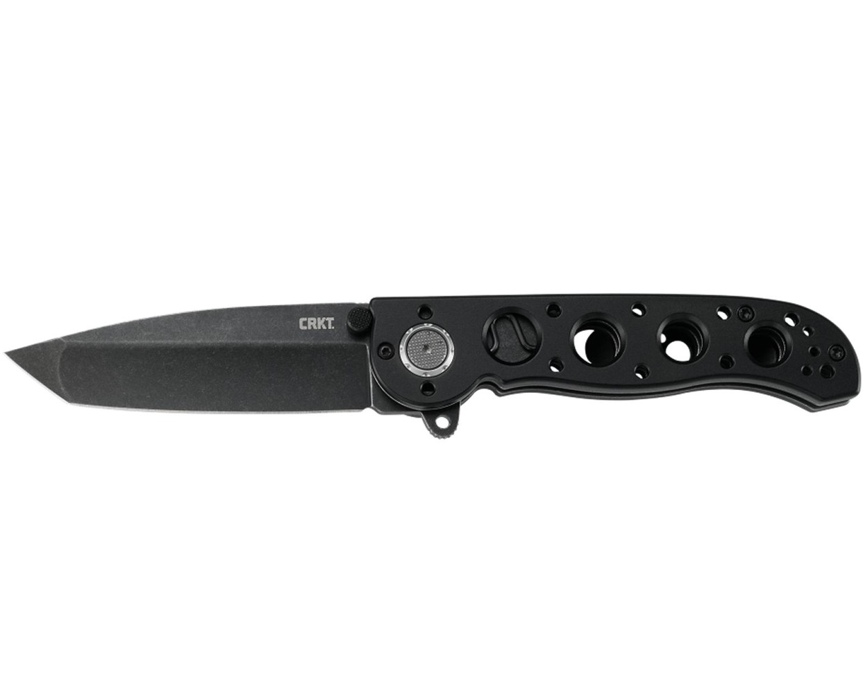 CRKT M16-02DB BLACK TANTO W/DEADBOLT ASSIST