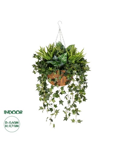 GloboStar® Artificial Garden VARIOUS HANGING PLANT 20623