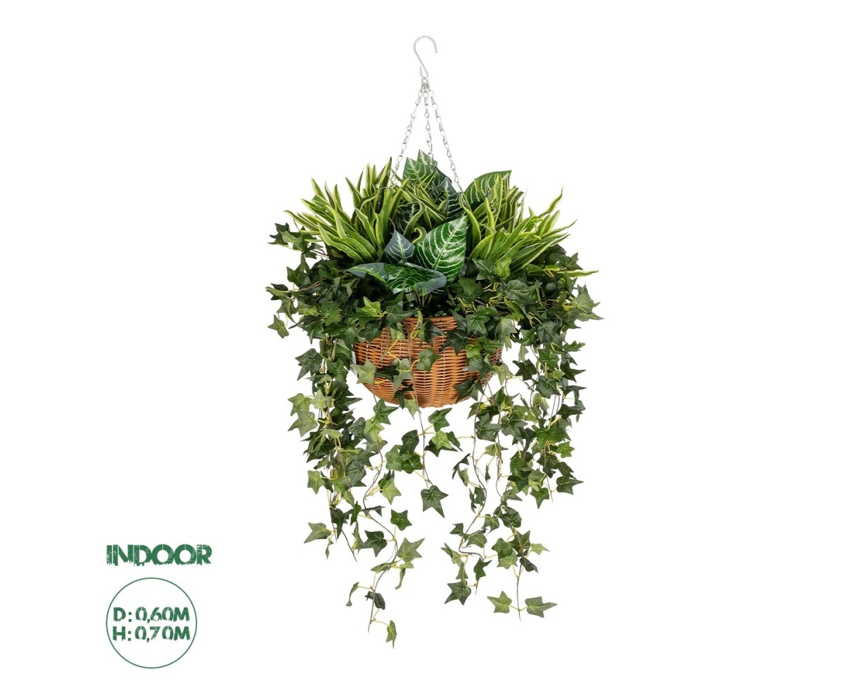 GloboStar® Artificial Garden VARIOUS HANGING PLANT 20623