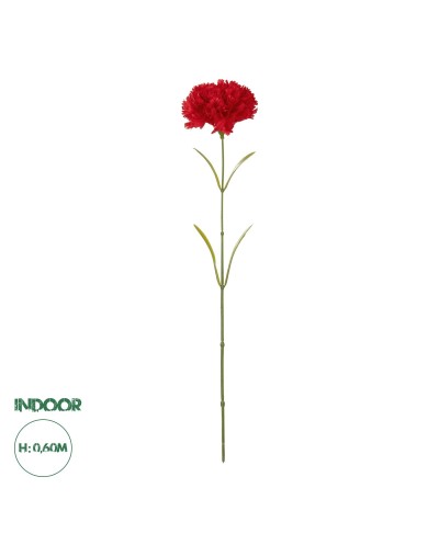 GloboStar® Artificial Garden Red CARNATION BRANCH 21210