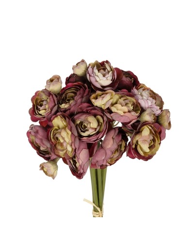 GloboStar® Artificial Garden PINK CAMELA BOUQUET 21299