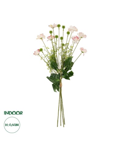 GloboStar® Artificial Garden PINK CANAION FLOWER BOUQUET