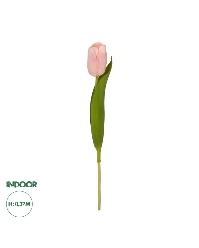 GloboStar® Artificial Garden PINK TULIP BRANCH 21200