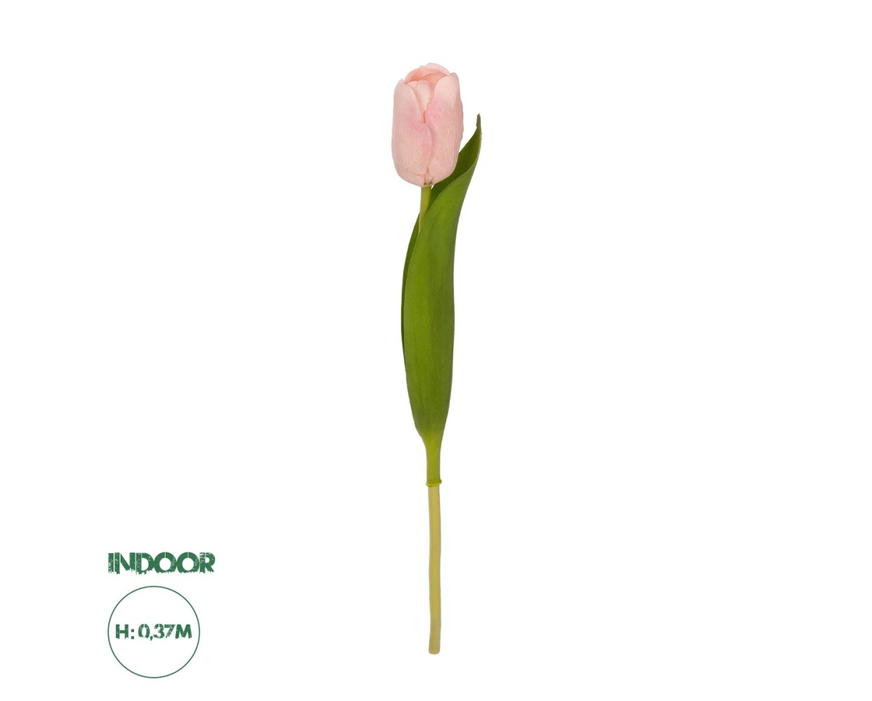 GloboStar® Artificial Garden PINK TULIP BRANCH 21200