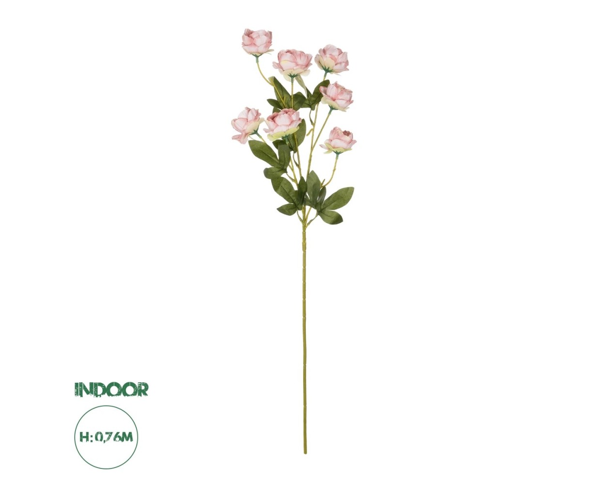 GloboStar® Artificial Garden PINK BRANCH PEONY 21296