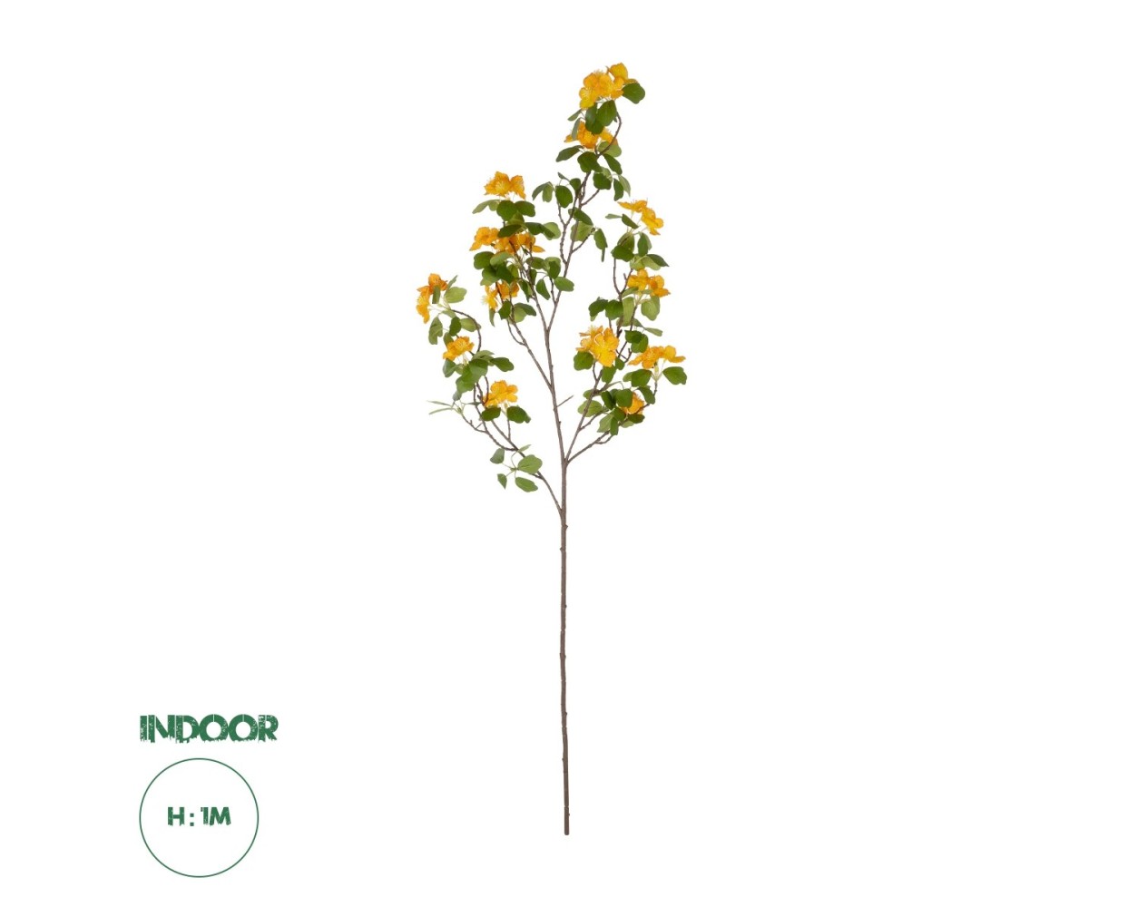 GloboStar® Artificial Garden ORANGE APRICOT BRANCH 21325