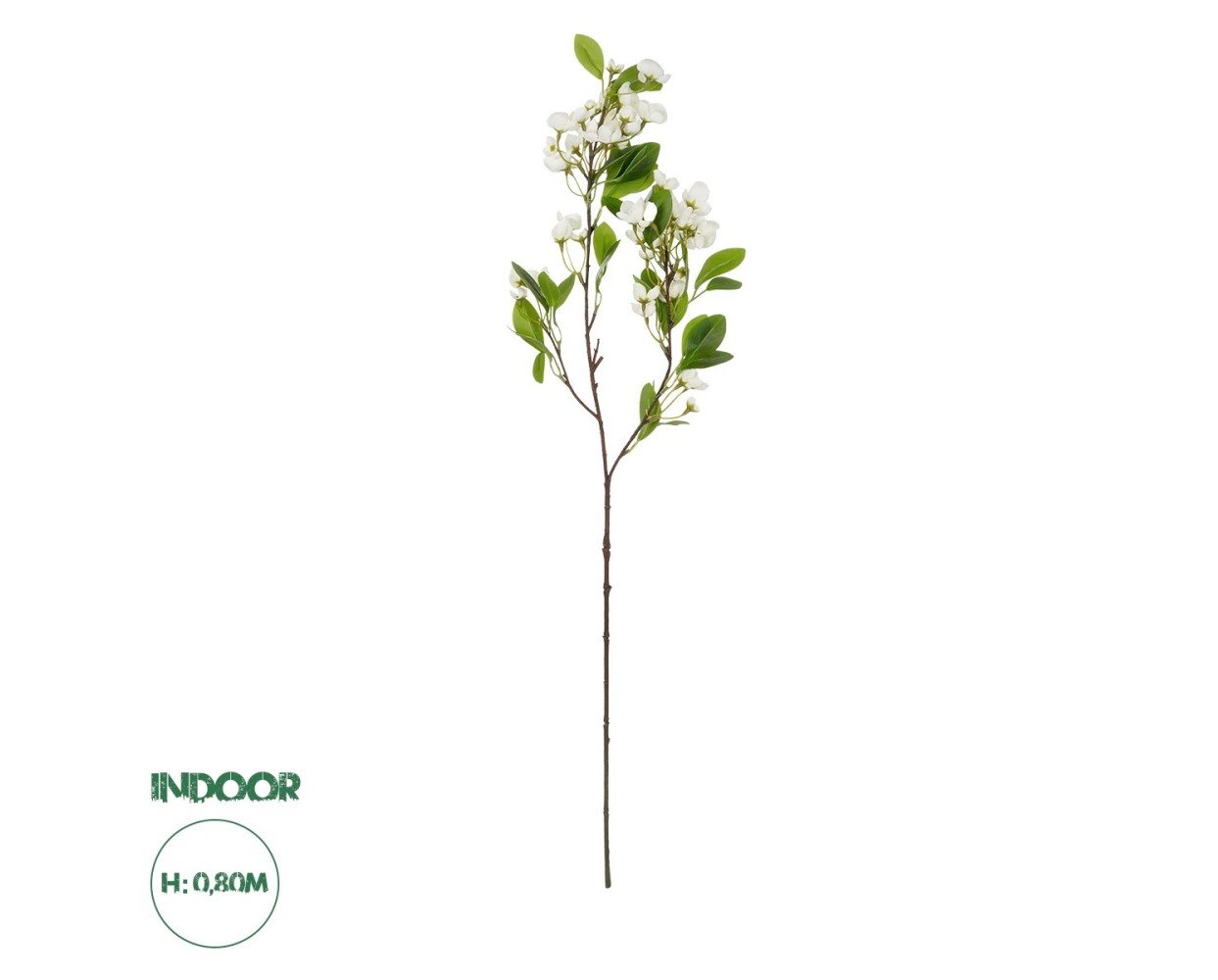 GloboStar® Artificial Garden WHITE JASMINE BRANCH 21145