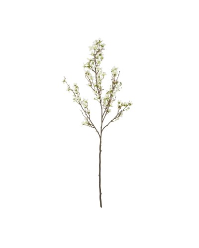 GloboStar® Artificial Garden WHITE FORSYTHIA BRANCH 21326