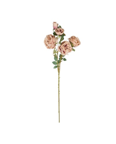 GloboStar® Artificial Garden OLD PINK ROSE BRANCH 21304