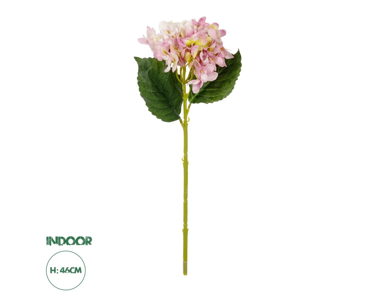 GloboStar® Artificial Garden PINK HYDRANGEA BRANCH 21144