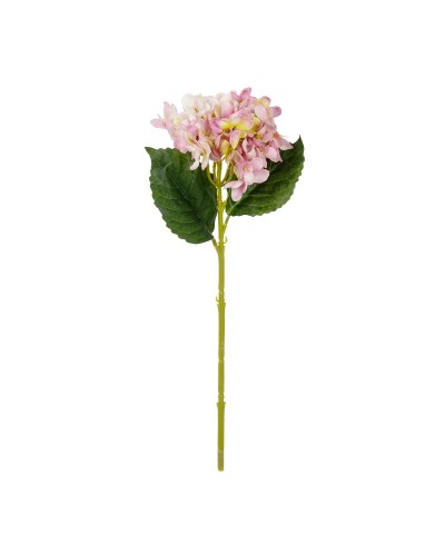 GloboStar® Artificial Garden PINK HYDRANGEA BRANCH 21144