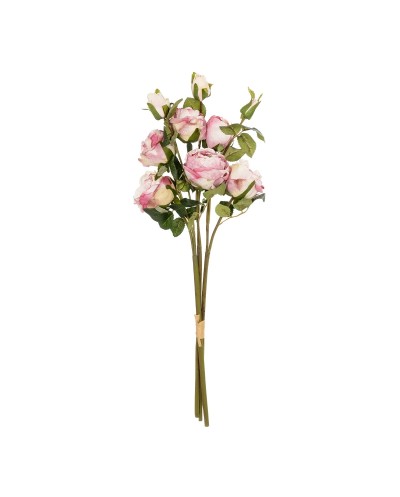 GloboStar® Artificial Garden DUSTY PINK ROSE BOUQUET 21083