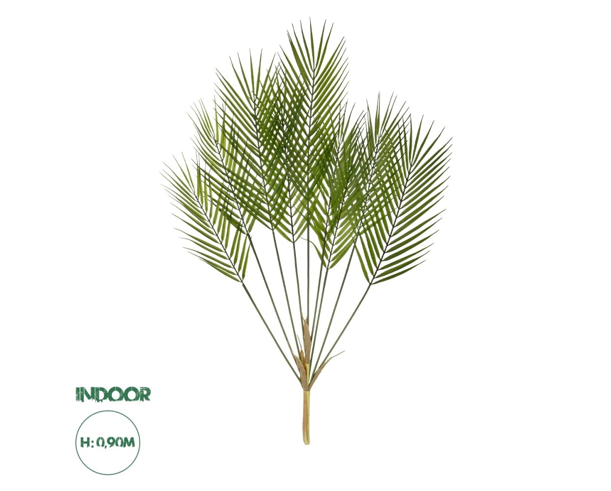 GloboStar® Artificial Garden Green PALMLEAF BRANCH 21155