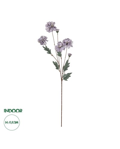 GloboStar® Artificial Garden PURPLE CHRYSANTHEMUM BRANCH