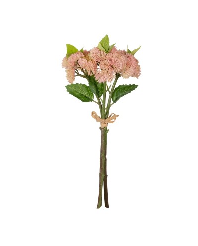 GloboStar® Artificial Garden SALMON PINK SEDUM BOUQUET