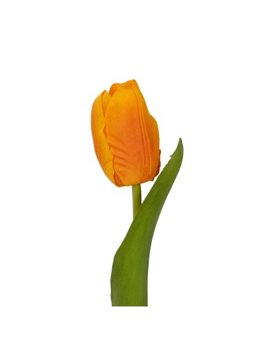 GloboStar® Artificial Garden ORANGE TULIP BRANCH 21202