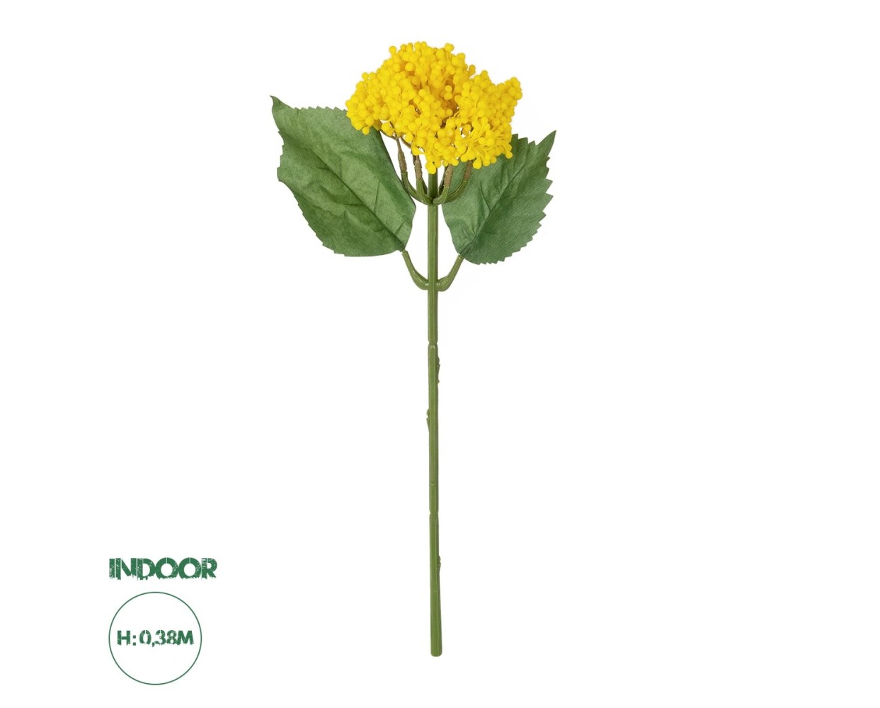 GloboStar® Artificial Garden YELLOW SEDUM BRANCH 21342