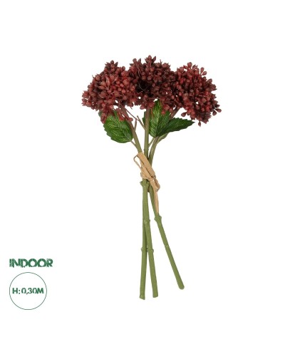 GloboStar® Artificial Garden RED HYACINTH BOUQUET 21353