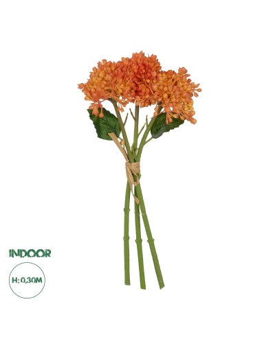 GloboStar® Artificial Garden ORANGE HYACINTH BOUQUET 21357