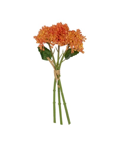 GloboStar® Artificial Garden ORANGE HYACINTH BOUQUET 21357