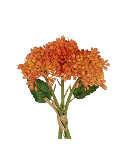 GloboStar® Artificial Garden ORANGE HYACINTH BOUQUET 21357