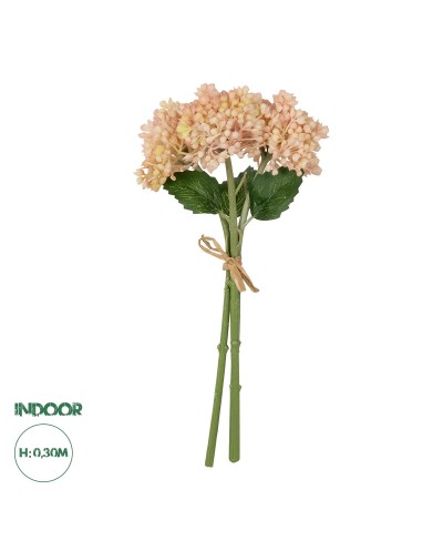 GloboStar® Artificial Garden SALMON PINK HYACINTH BOUQUET