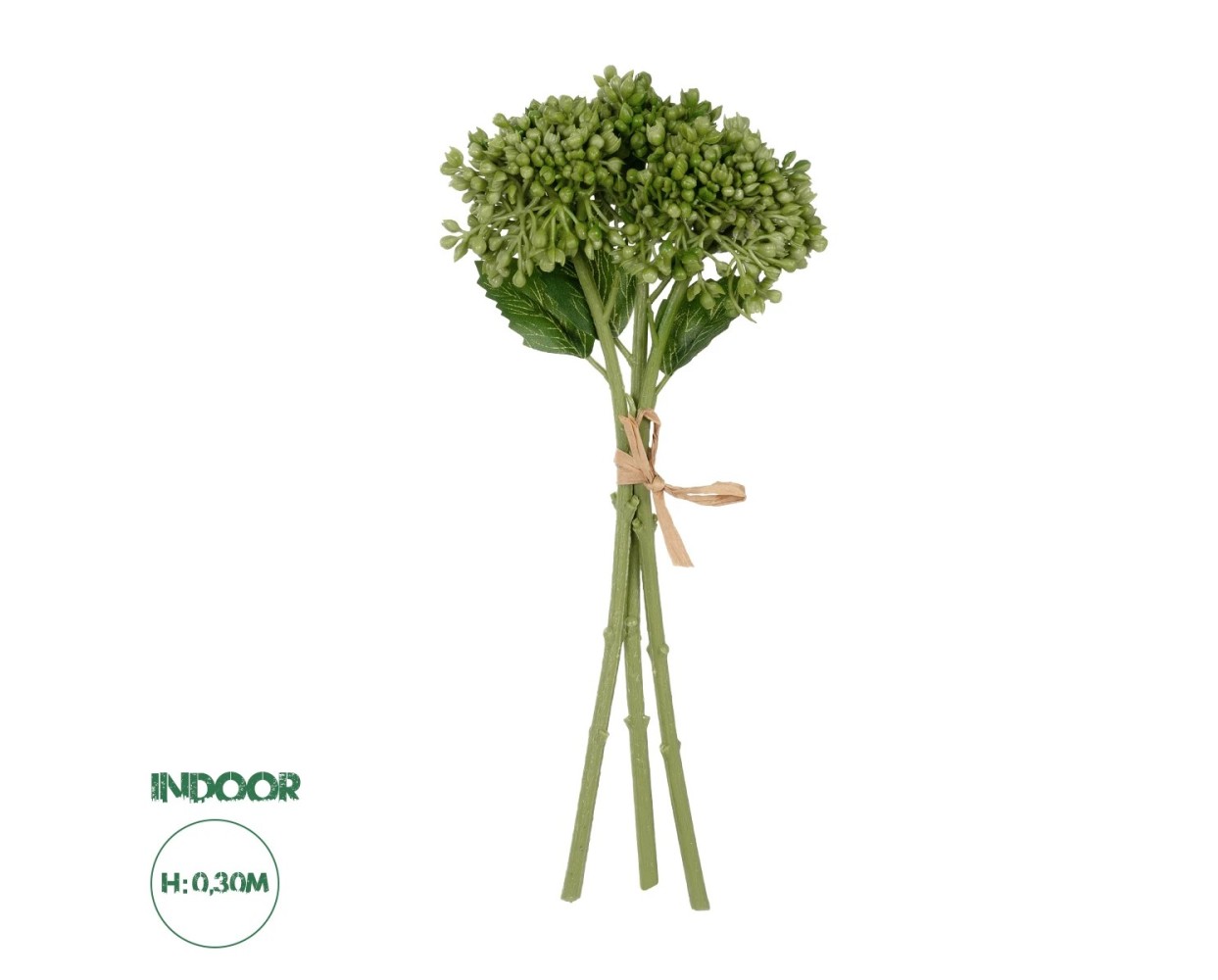 GloboStar® Artificial Garden GREEN HYACINTH BOUQUET 21354