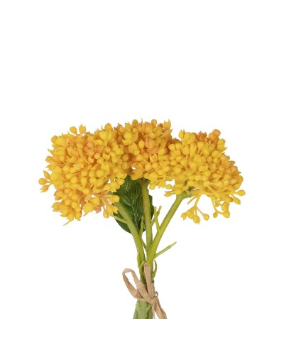 GloboStar® Artificial Garden YELLOW HYACINTH BOUQUET 21352