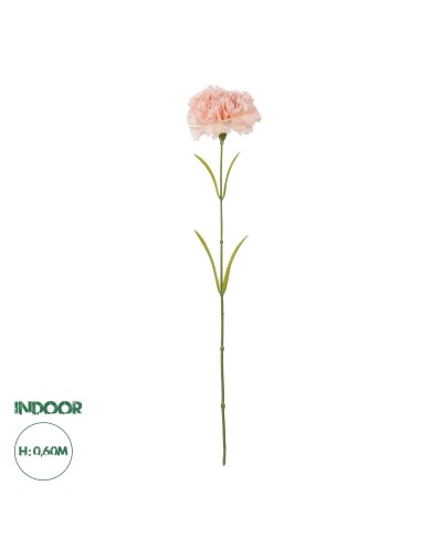 GloboStar® Artificial Garden PALE PING CARNATION BRANCH