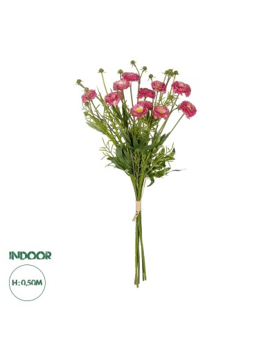 GloboStar® Artificial Garden PINK CHRYSANTHEMUM BOUQUET