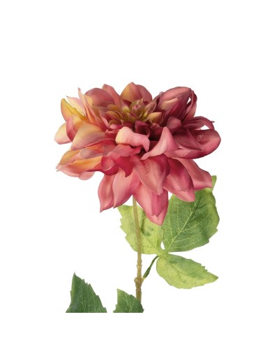 GloboStar® Artificial Garden PINK DHALIA BRANCH 21334