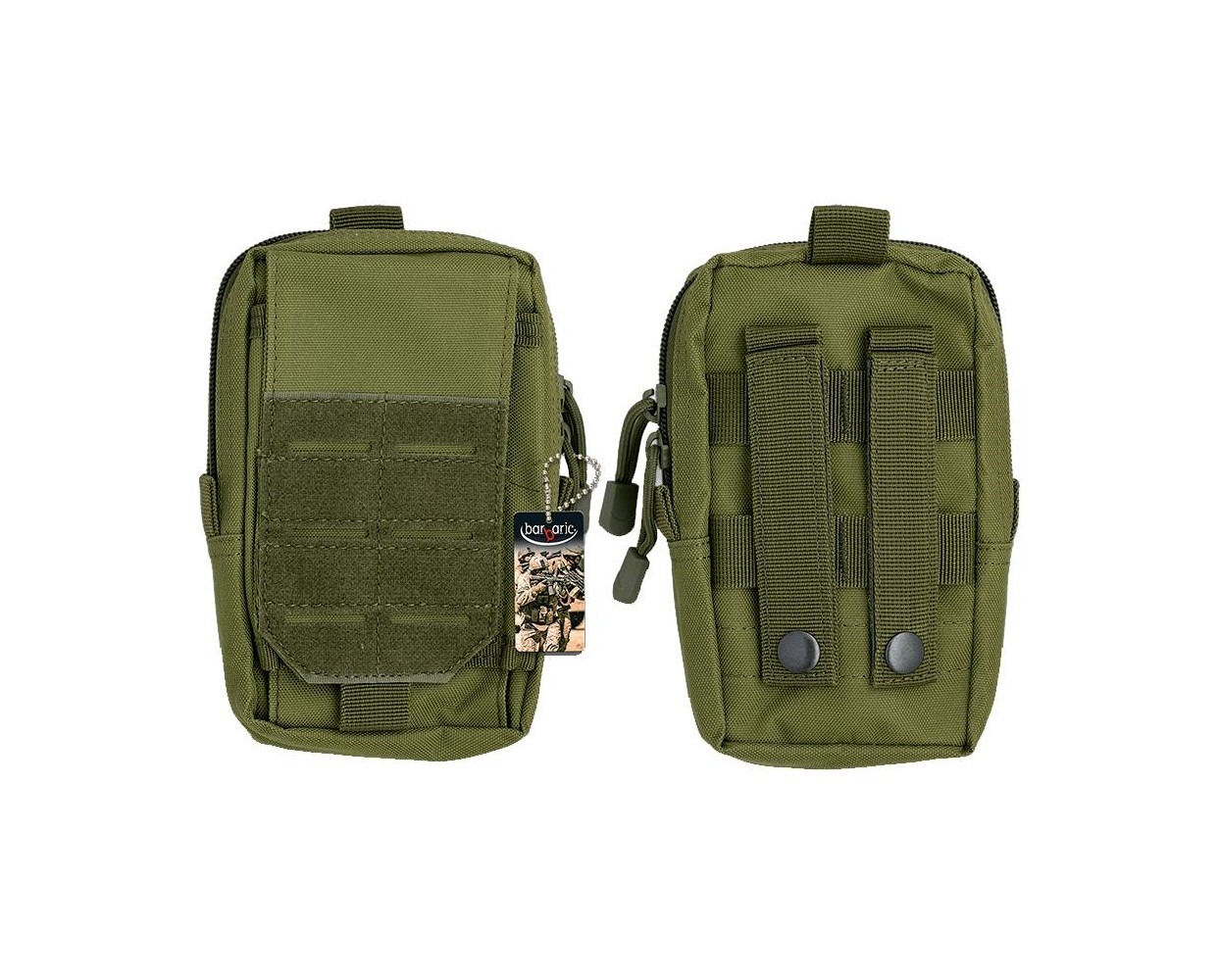 Τσαντάκι Multifunction BARBARIC, Molle, 39287-Green Τσαντάκι Multifunction BARBARIC, Molle, 39287-Green