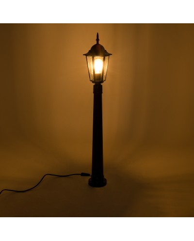 GloboStar® ELLIPSE 01401 Vintage Φωτιστικό Κολωνάκι Κήπου 