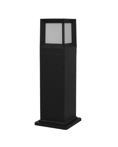 Αδιάβροχο IP65 Φωτιστικό Κολωνάκι Κήπου 15x15x58cm με Βάση