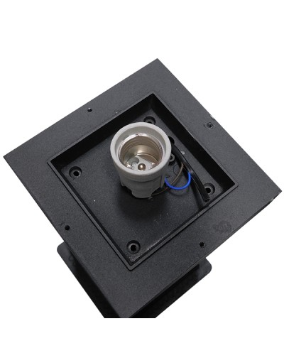 Αδιάβροχο IP65 Φωτιστικό Κολωνάκι Κήπου 15x15x58cm με Βάση